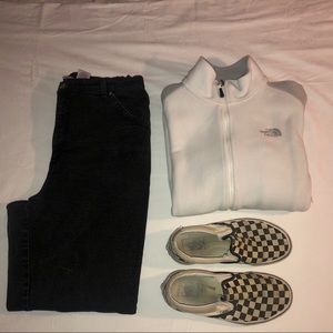 North Face Zip-Up Sweatshirt